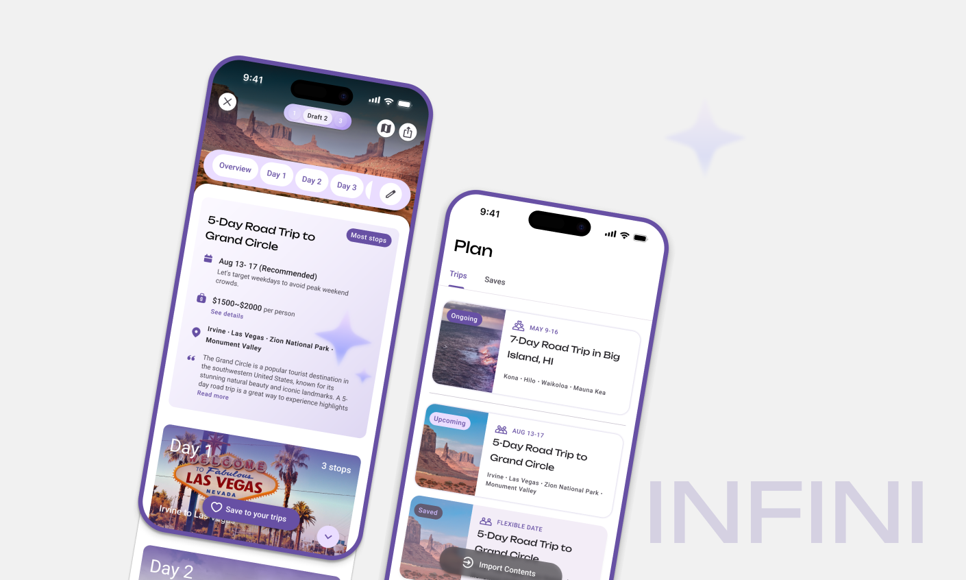 Infinitrips.ai — AI travel planning app