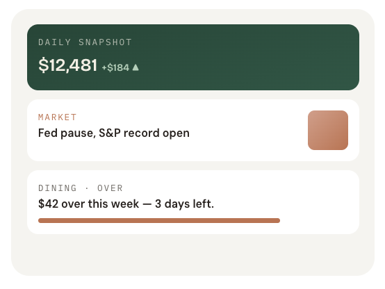 PROPOSAL C — NEWS FEED mockup